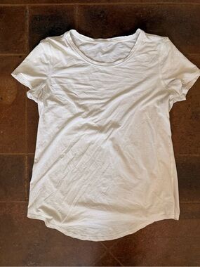 lululemon athletica White Short-Sleeve Women's Tee